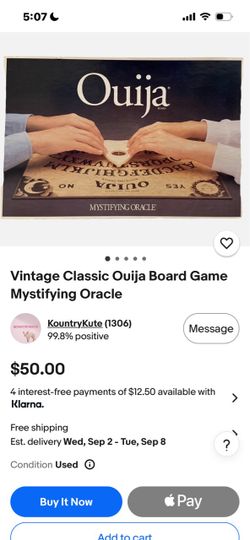 Vintage Ouija board New
