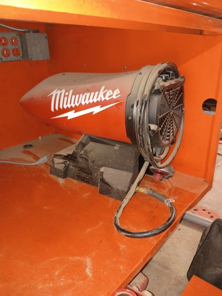 Battery Powered Propane Jobsite Heater