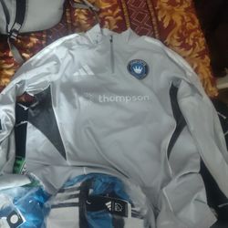 Charlotte FC Soccer Shirts And Book Bag And Beanie 