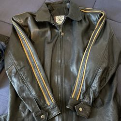 Leather Jacket, Men’s Large