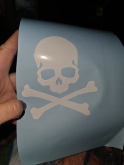 Skull Sticker 