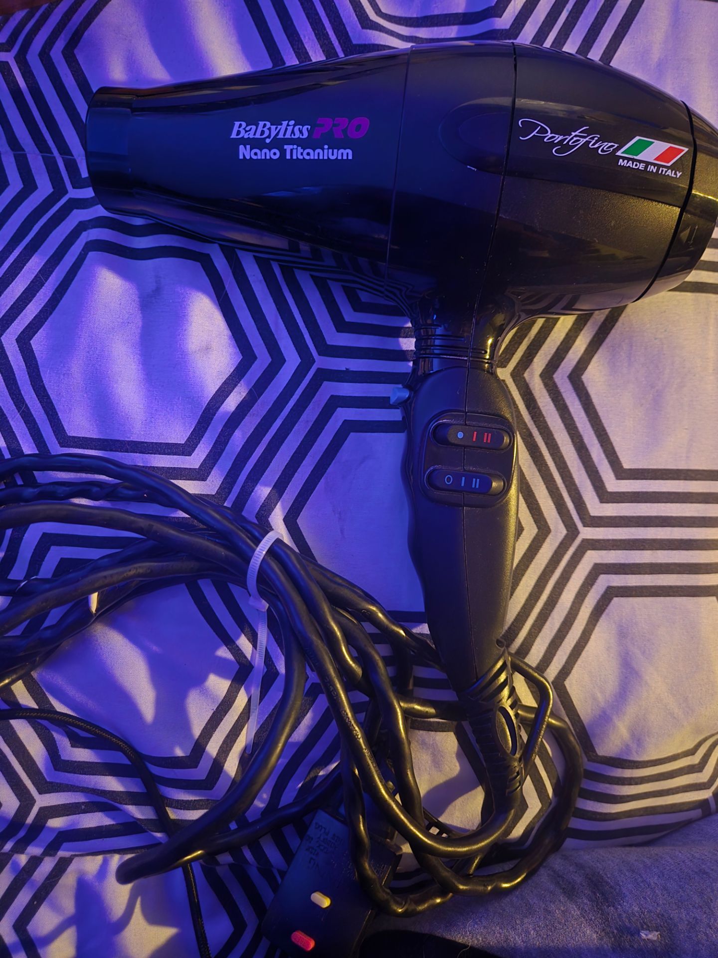 Baby bliss pro nano titanium portofino dryer