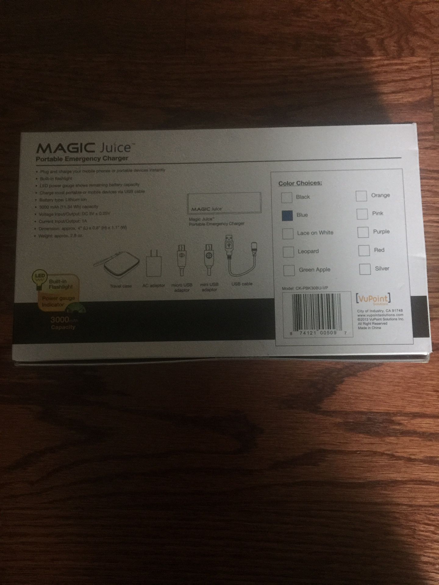 Magic Juice Portable Emergency Charger