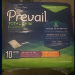30 x 30 in. Peach Prevail Total Care Disposable Heavy-Absorb