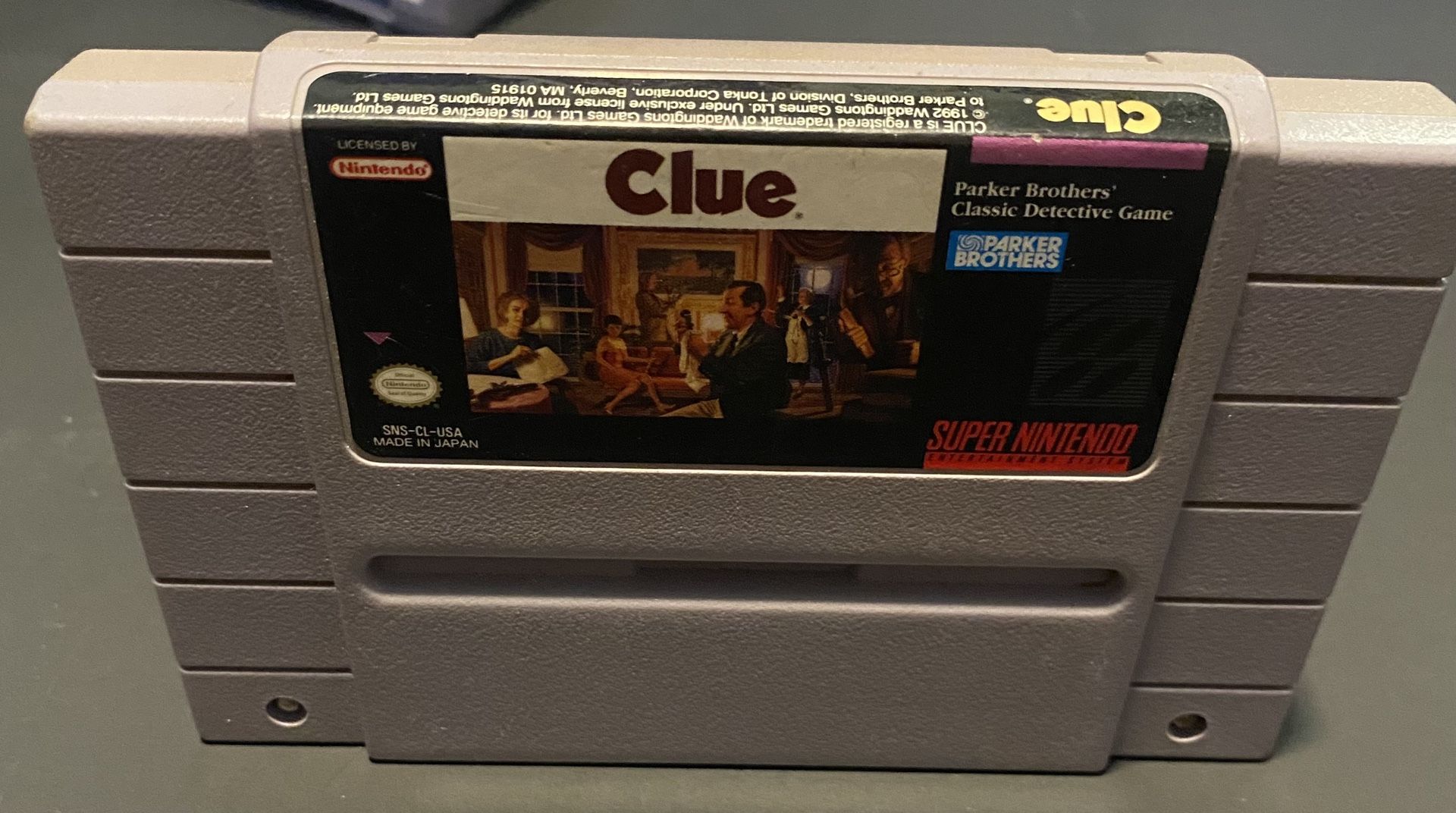 Clue Super Nintendo