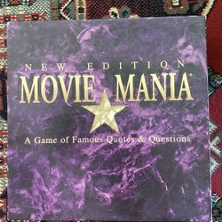 Movie Mania Board Game (New Edition)