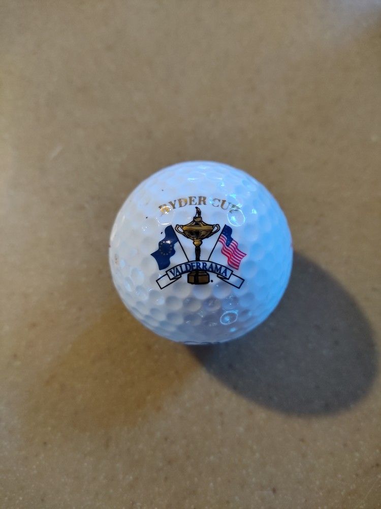 Ryder Cup Golf Ball