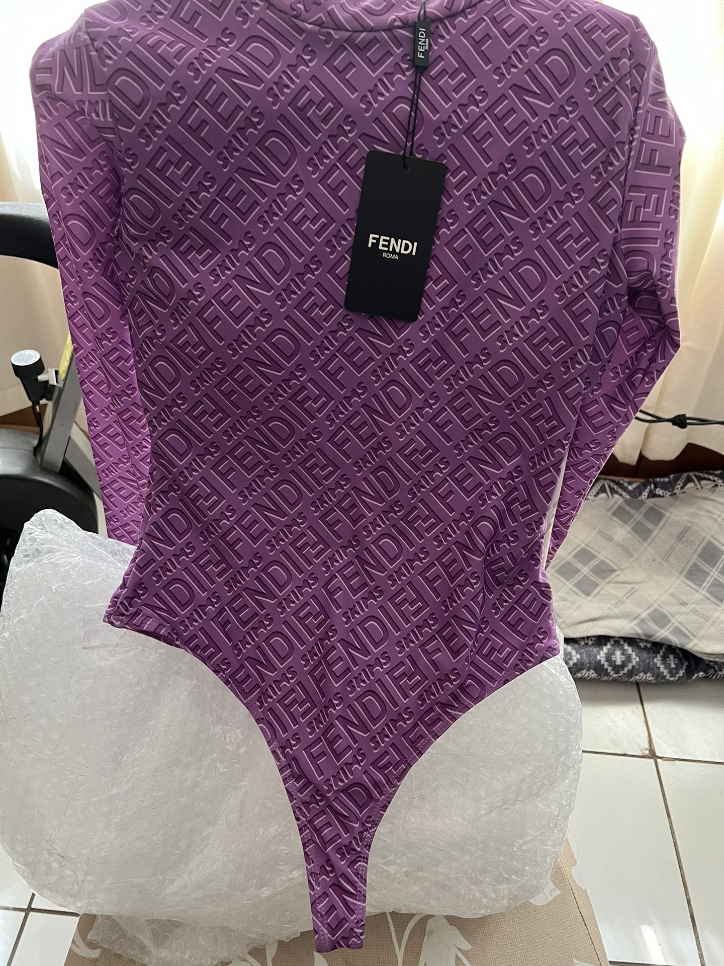 Fendi Skims Bodysuit Long Sleeves