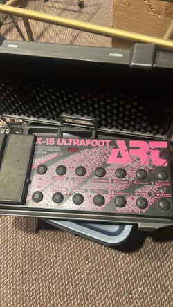 X-15 Ultrafoot Art digital effects control system