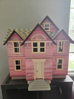 Vintage Melissa & Doug Classic Heirloom Victorian Wooden Dollhouse