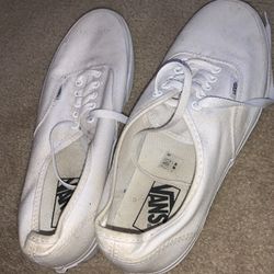 White Vans (Size 10)