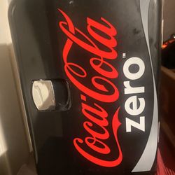 Coke Zero Mini Fridge