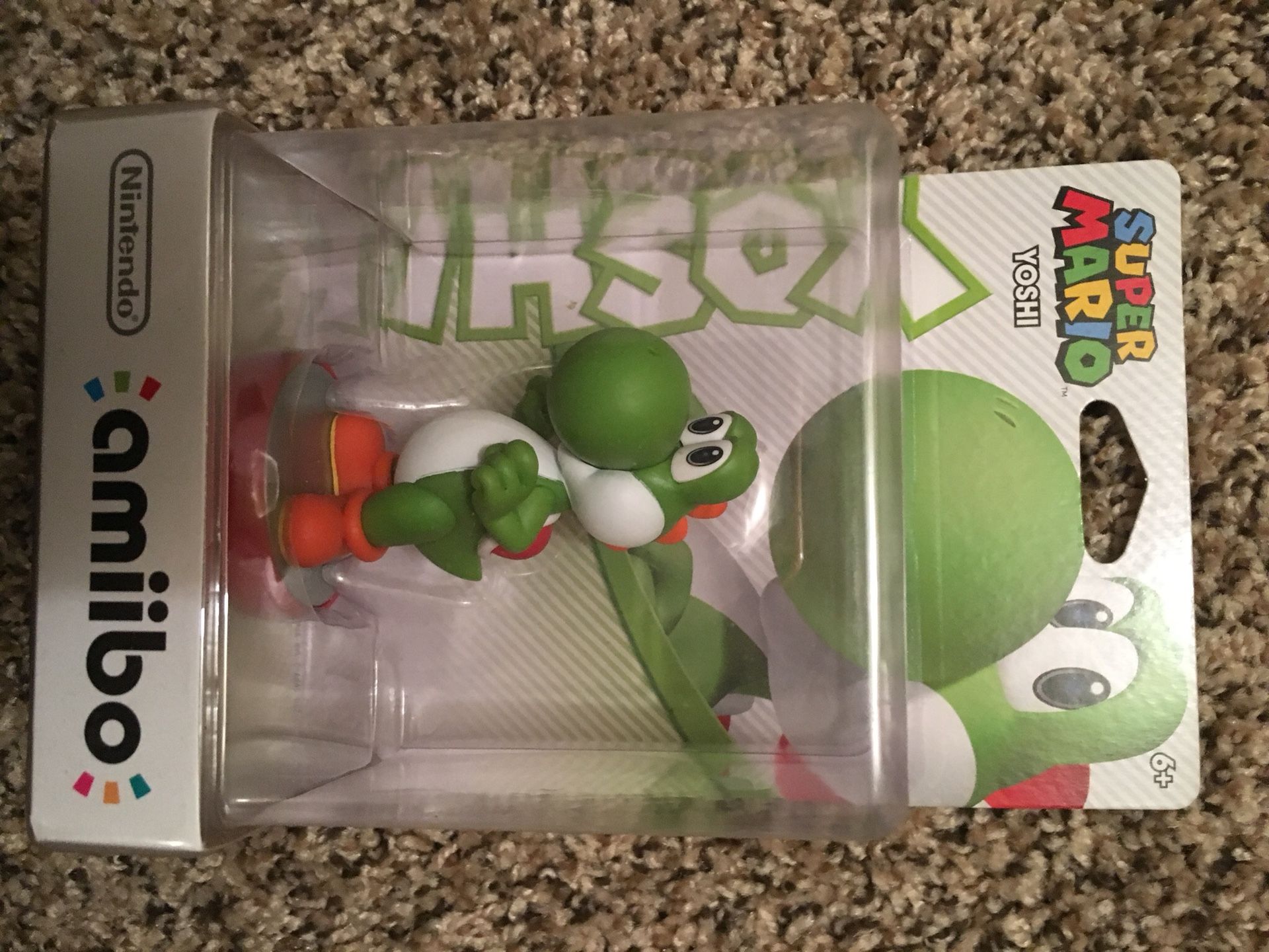 Nintendo Amiibo Super Mario Yoshi (1st Print)