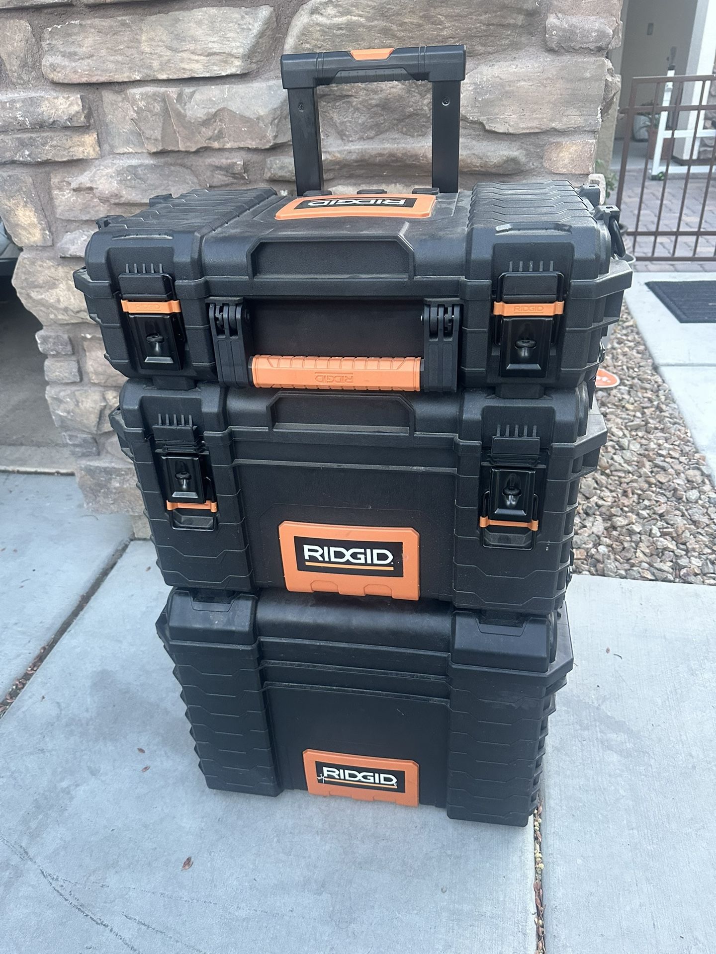 New RIDGID Rolling Tool Box
