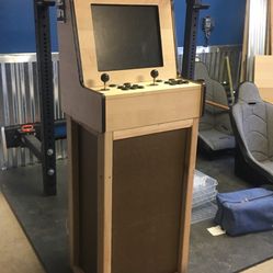 arcade with coin box