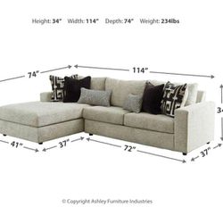 Ravenstone - Sectional with Chaise