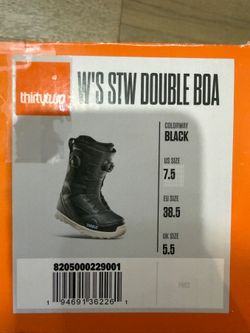ThirtyTwo STW Double BOA Snowboard Boots - Women's US 7.5