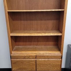 Bookshelf With Cabinet