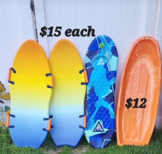 Sleds Sleds Sleds (5 Available)