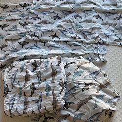 Queen Sheet Set - Whales & Dolphins