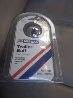 2" TRAILER HITCH BALL ASSEMBLY by NISSAN (NEW in BOX)