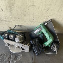 Serrucho Y Metabo Nail Gun