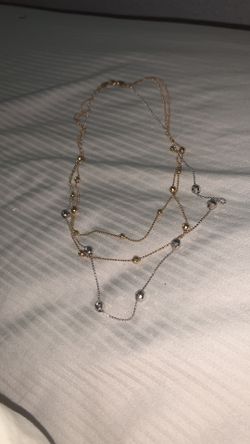 gargantia de oro de 14 kilate