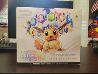 Pokemon Prismatic Evolutions Pokemon Center ETB 510 OBO