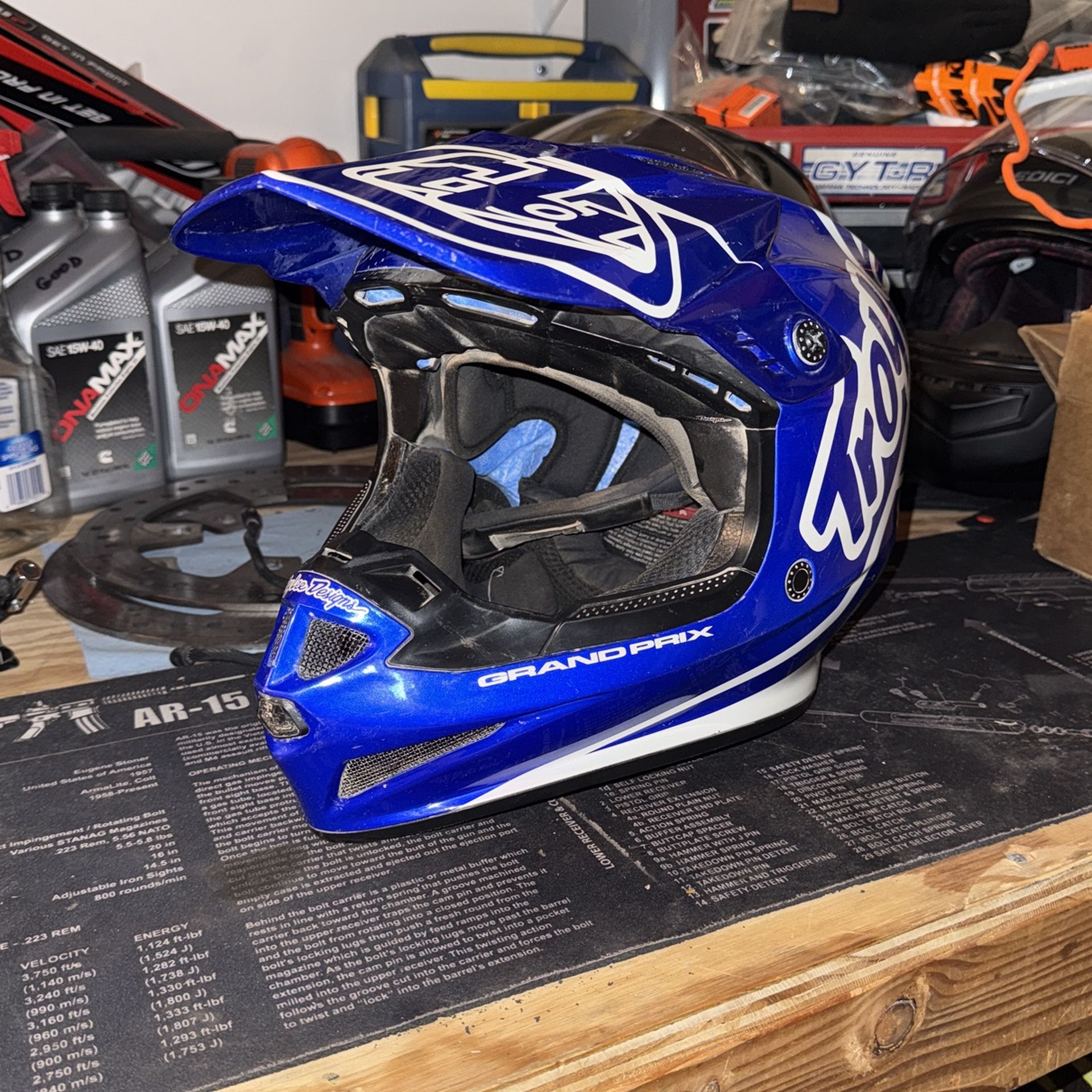 Troy Lee Designs Motocross helmet