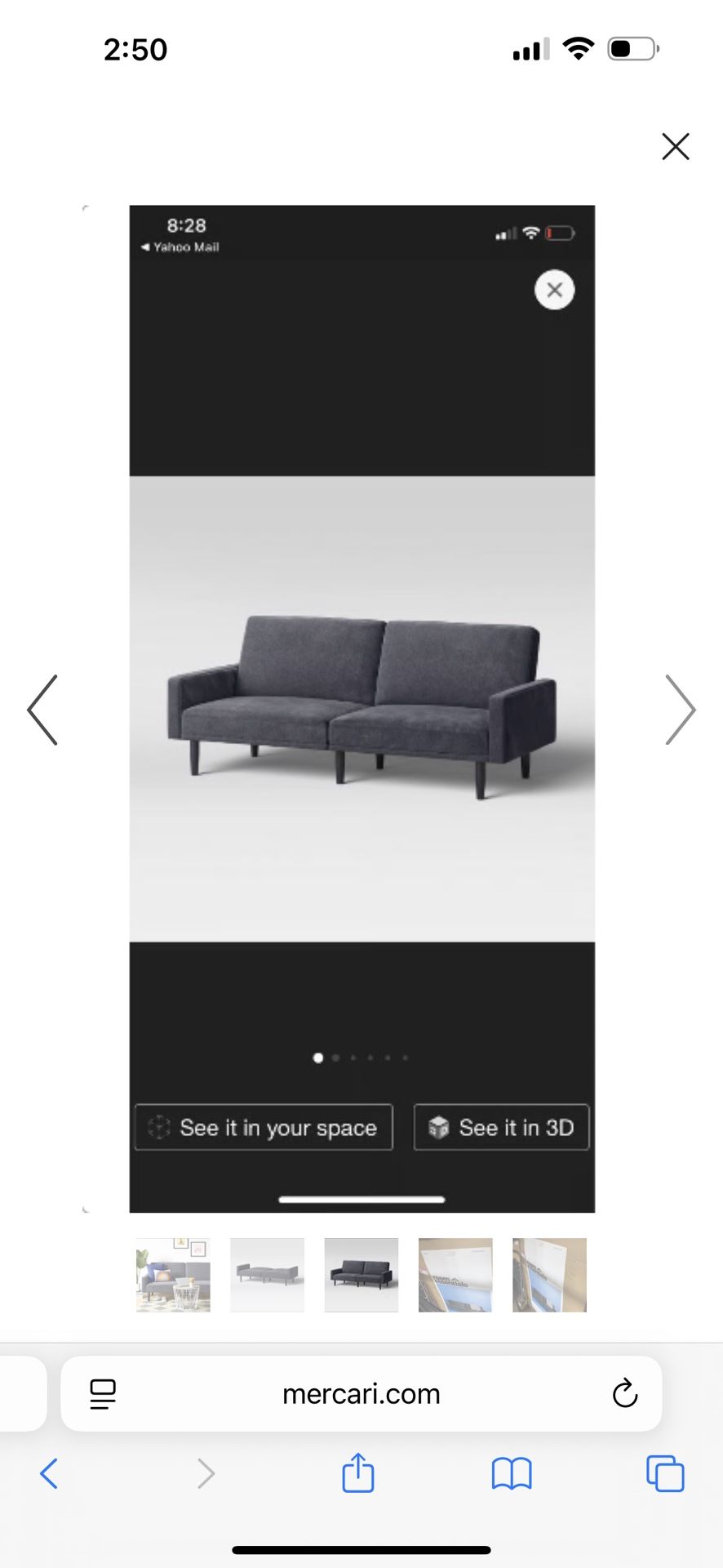 Futon Sofa With Arms