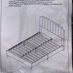New Tufted Bed Frame , Full