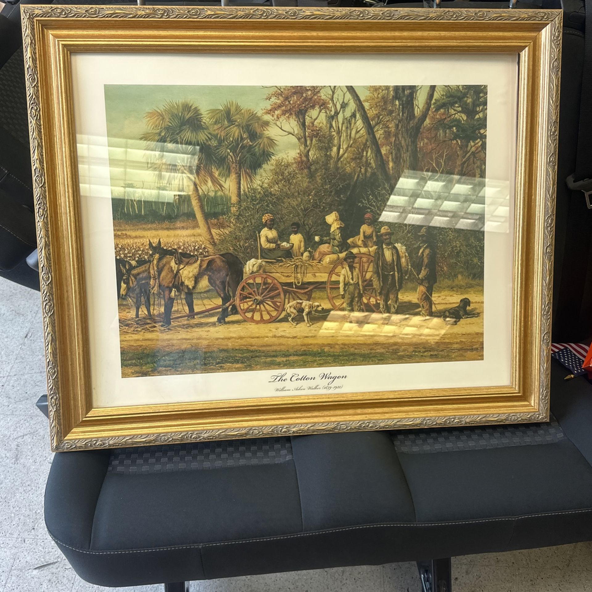 Antique Gold Picture Frame