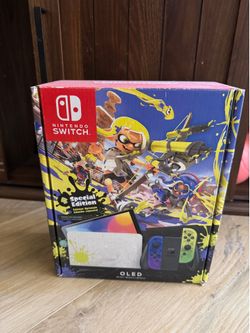 Switch OLED Limited Edition Splatoon version