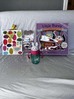 Easter Bunny Rabbit Basket New 