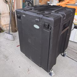 Mobile PA/DJ Rack And Road case. -mixer, Cdr, Effects Processor Included 