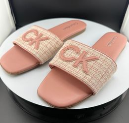 Calvin Klein Yides Logo Sandals 