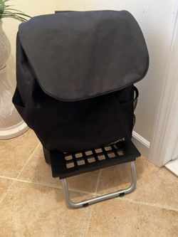 Shopping Cart w/ Wheels $15