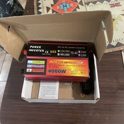 4000 Watt Inverter (EU)