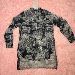 long sleeve printed shirt Dior