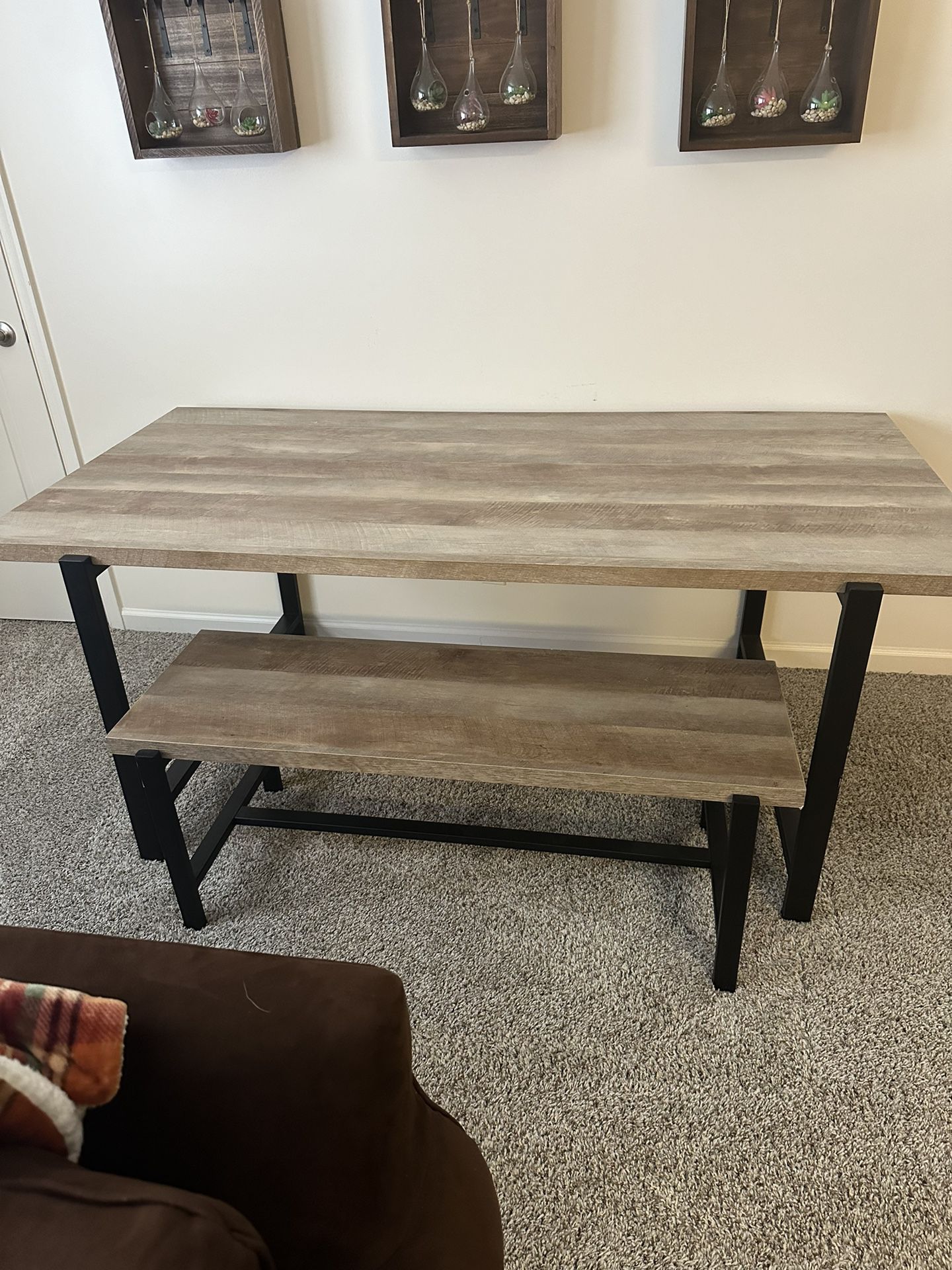 Dining Room Table And Bench