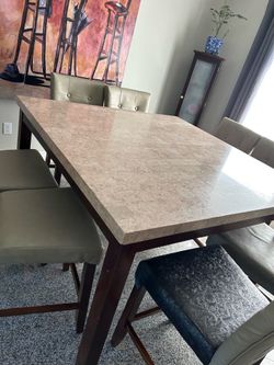 Kitchen Table + 8 chairs