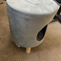 Cat Bed Stool Combo- 