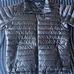 Patagonia Men’s Down Jacket XL Black Puffer