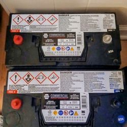 Commercial High Cycle/Maintenance Free Battery's