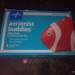 Medline Pediatric Aeromist Buddies Nebulizer Compressor