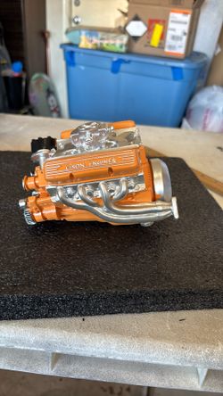 Resin car motor table top figurine