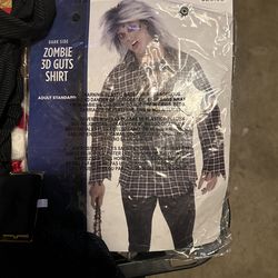 Zombie Costume Adult Standard