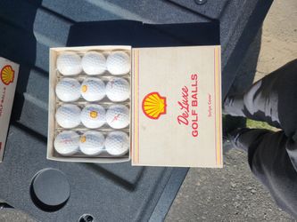 Limited Addition Shell Oil Co Gulf Balls