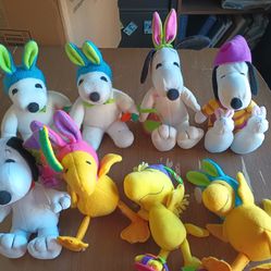 Easter Snoopy & Woodstock