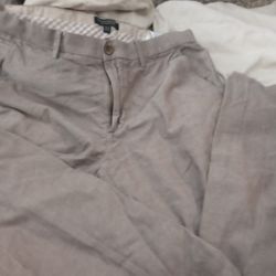  Banana Republic Tan Pants And Gap Grey Pants Size 32X32